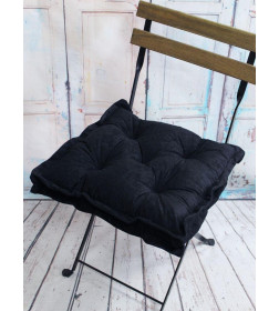 Подушка для сиденья 45x45 см (черный) MATEX VELOURS 2D. 2D VELOURS 51-183