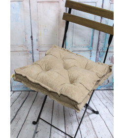 Подушка для сиденья 45x45 см (кофейный) MATEX VELOURS 2D. 2D VELOURS 50-957