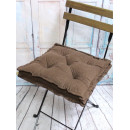 Подушка для сиденья 45x45 см (коричневый) MATEX VELOURS 2D. 2D VELOURS 50-964 (50-964) 