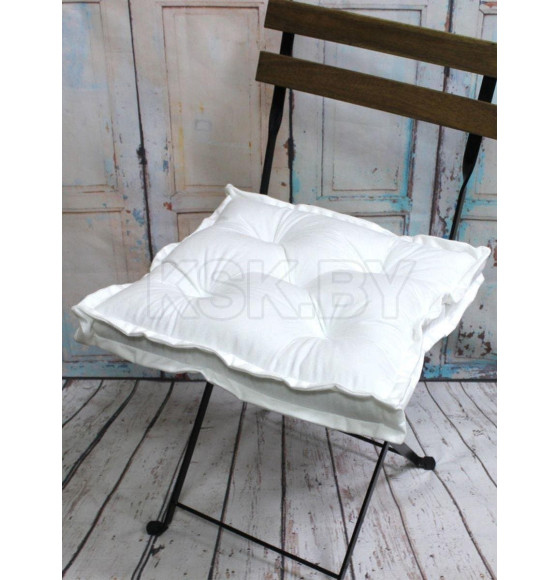 Подушка для сиденья 45x45 см (белый) MATEX VELOURS 2D. 2D VELOURS 51-220 (51-220) 