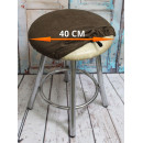 Чехол на табурет 40x40 см (коричневый) MATEX VELOURS 45-700 (45-700) 