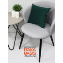 Подушка декоративная 35x35 см (темно-зеленый) MATEX ITAKA BASIS 64-015 (64-015) 