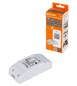 Умное Wi-Fi реле ВФ-МК1-01 (10 А, 1 канал, IP20) TDM SQ2603-0001