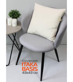 Подушка декоративная 43x43 см (молочный) MATEX ITAKA BASIS 63-872