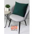 Подушка декоративная 43x43 см (темно-зеленый) MATEX ITAKA BASIS 63-865 (63-865) 
