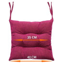 Подушка для сиденья 40x40 см (фуксия) MATEX OXO 52-975 (52-975) 