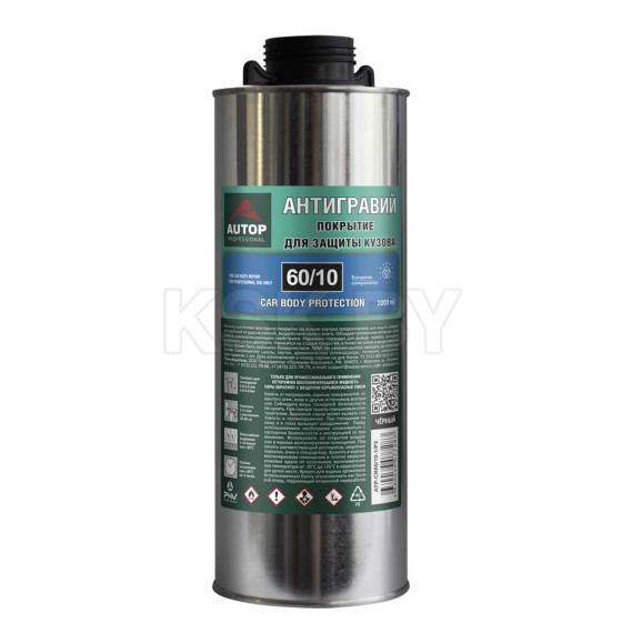 Антигравий "GRAVITON" (черный) 1,0 л AUTOP ATP-CR60/10-1/P2 (ATP-CR60/10-1/P2) 