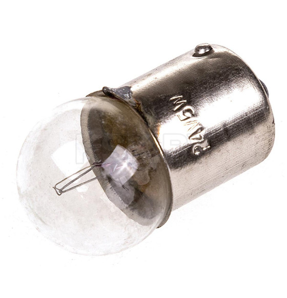 Автолампа R5W 12V 5W с цоколем BA15s 1-конт 50Лм 2400К (2 шт.) СПУТНИК SKYWAY (S09102028) 