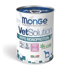 Ветеринарная диета Monge VetSolution Dog Hypo Monoprotein PORK Гипо монопротеин со свининой для собак для снижения реакции пищевой