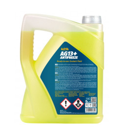 Антифриз Mannol AG13+ -40 желтый Advanced 5 л