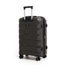 Чемодан на колесах Pride PP9602 серый,M(средний),67х41х28(+5) см, 75 л. Полипропилен, 4 колеса (Pride PP9602 серый,M) 