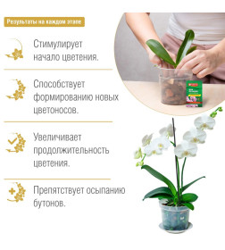 Удобрение концентрированное Bona Forte КРАСОТА для орхидей 
