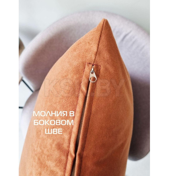 Наволочка декоративная 50x70 см (красно-коричневый) MATEX VELOURS 61-250 (61-250) 