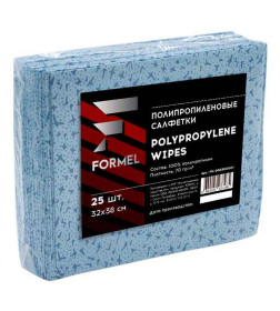 Салфетки полипропиленовые FORMEL 32 х 38см, ( упак. 25шт.)
