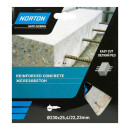 Диск алмазный 230х22,23мм Железобетон NORTON  (70184603371) 