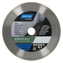 Диск алмазный 200х25,4мм по керамике NORTON  (70184602159) 