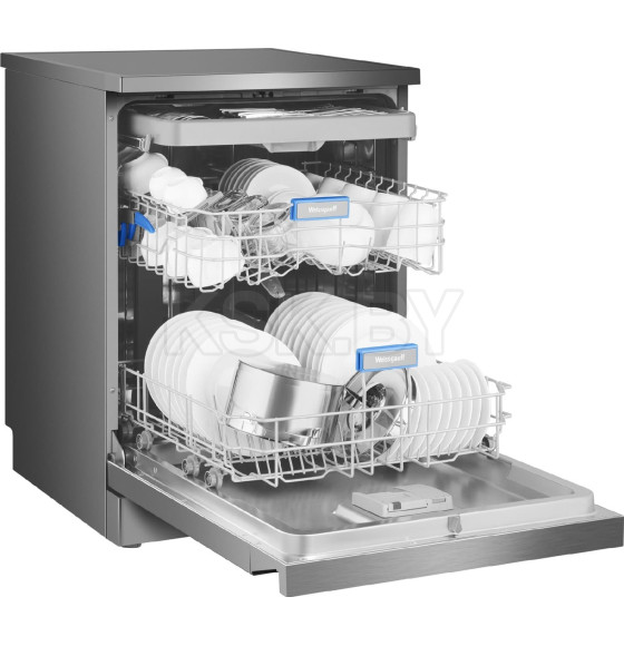 Посудомоечная машина Weissgauff DW 6039 Touch Dual Wash Inox (DW6039TouchDualWashInox) 