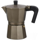 Гейзерная кофеварка 450 мл алюминий, теплоизоляционная ручка MR-1666-9-BROWN Maestro (MR-1666-9-BROWN) 