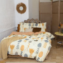 Постельное бельё «Этель» 2 сп Autumn flowers 175*215 см, 200*220 см, 70*70 см - 2 шт (4675216) 
