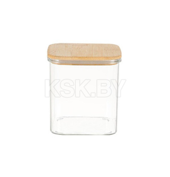 Банка для сыпучих продуктов (0,3 л) (107190) с бамбуковой крышкой (00107190) 