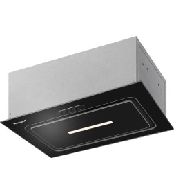 Вытяжка кухонная Weissgauff Aura 456 PB Black Glass