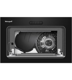 Вытяжка кухонная Weissgauff Aura 456 PB Black Glass