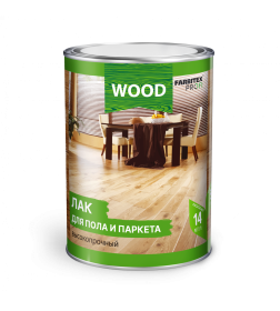 Лак для пола и паркета высокопрочный тик FARBITEX PROFI WOOD,  0,8 л