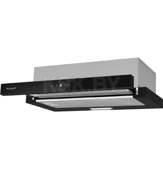 Вытяжка кухонная Weissgauff TEL 600 TC BL (TEL600TCBL) 