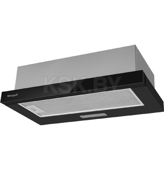 Вытяжка кухонная Weissgauff TEL 600 Black Glass (TEL600BlackGlass) 