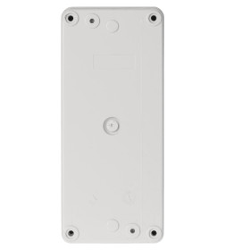 Корпус КП103 c козырьком для кнопок, 3 места, ABS желтый, IP66 TDM SQ0705-0013