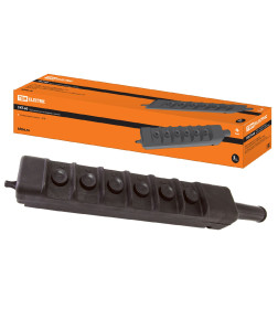 Пост кнопочный ПКТ-60 на 6 кнопок с ключом IP30 TDM SQ0706-0006