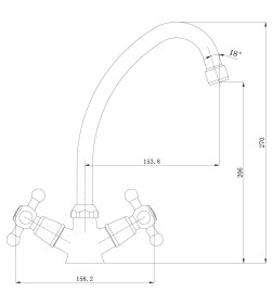 Cмеситель для кухни Lemark  "Promotion" LM6040C