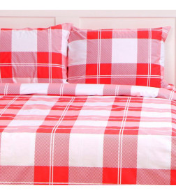 Новогоднее постельное бельё LoveLife 2сп Square 175*215см,200*225см,50*70см-2шт,100%хлопок,сатин