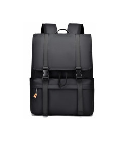 Рюкзак Pride M05-1395 черный,PU-кожа (текстура), 44х32х13 см