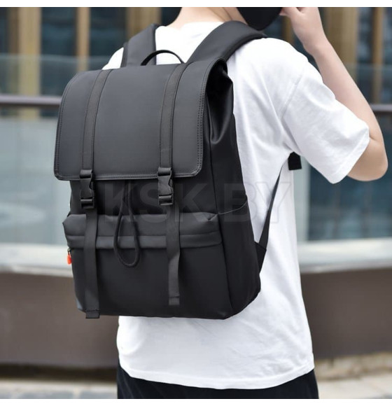 Рюкзак Pride M05-1395 черный,PU-кожа (текстура), 44х32х13 см ( Pride M05-1395 черный) 