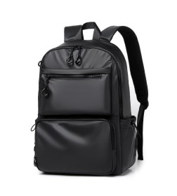 Рюкзак Pride M11-1913 черный,PU-кожа (гладкая), 43х33х15 см