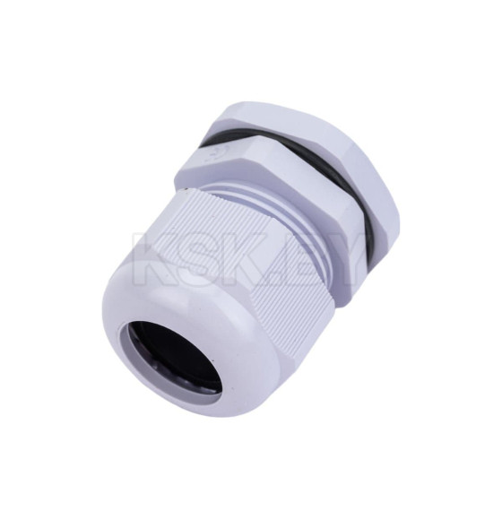 Сальник диаметр проводника PG21 13-18 мм IP54, серый (DIY упаковка 2 шт) (без мембраны)|49380 | Stekker (49380) 