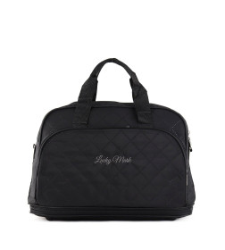 Сумка 2063Т черный,Полиэстер, 30(47)х45х18 см; 24/38 л; 5 мм