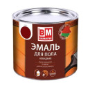 Эмаль для пола BAUMASTER красно-коричневая, 0,8 кг
