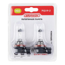 Автолампа H11 12V 55W 1-конт 1350Лм 3000К (2 шт.) СПУТНИК SKYWAY (S09102004) 