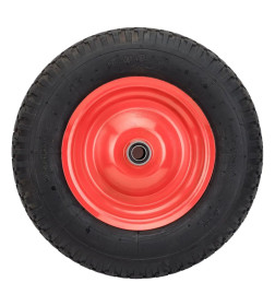 Колесо для тачки 4.00-8 PU (посадка 20x90 мм) ECO WB-P124, Китай