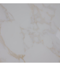 Стол AV 2119, МДФ+керамика, раздвижной 1200 (1800)*800 белый, глянцевый CARLA LARKIN /черный