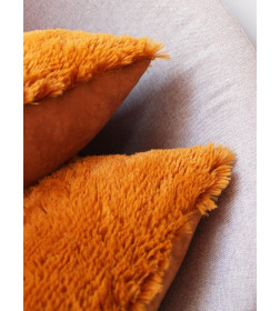 Подушка декоративная MATEX PLUSH. Размер: 35x35 Цвет: Коричневый