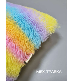 Подушка декоративная 35x35 см (розовый, голубой, желтый) MATEX PLUSH 65-630