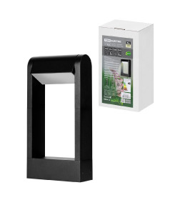 Светильник садово-парковый LED, Аура 300 мм, 6 Вт, 3000 K, алюминий/черный, IP65 TDM SQ0330-4043