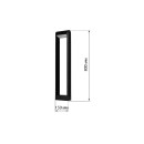 Светильник садово-парковый LED, Аура 800 мм, 6 Вт, 4000 K, алюминий/черный, IP65 TDM SQ0330-4041 (SQ0330-4041) 