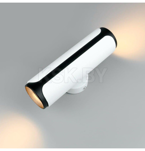 Бра GWL-2GU10-M-IP20 Белый + Черный Монохром (661705) 