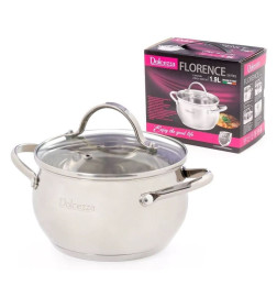 Кастрюля 1,9 л "FLORENCE" с крышкой Dolcezza