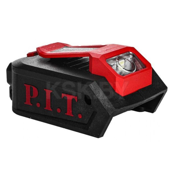 Адаптер для зарядки мобильных устройств, 20В, аккумулятора OnePower, порты USB/Type-C, фонарик P.I.T. PAD20H-3A (PAD20H-3A) 