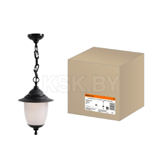 Светильник подвесной Прага Эл-11-70 60 Вт Е27 черный TDM SQ0330-0507 (SQ0330-0507) 